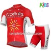 Completo Maglia Ciclismo + Pantaloncino 2017 Cofidis Pro Team Bambino N001